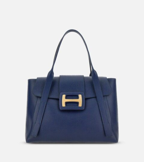 Damen Hogan Tragetaschen | Shopping Hogan H-Bag Blau