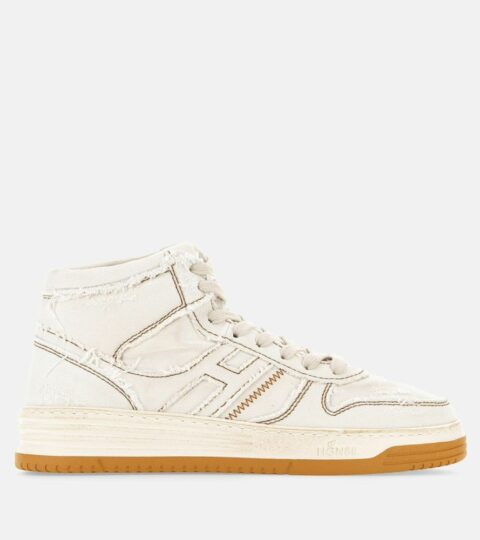 Herren Hogan Flat Sneaker | Sneakers Hogan H630 High Top Weiss