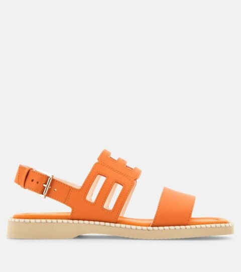 Damen Hogan Sandalen & Mules | Sandalen Hogan H638 Orange