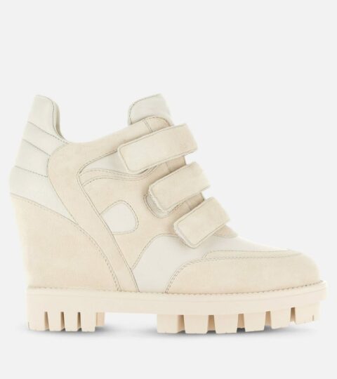 Damen Hogan Chunky Sneakers | Wedge Sneakers Hogan H234 Elfenbein