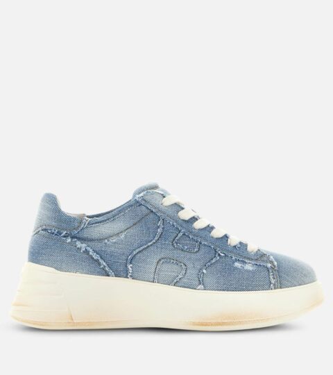 Damen Hogan Chunky Sneakers | Hogan Rebel Hellblau