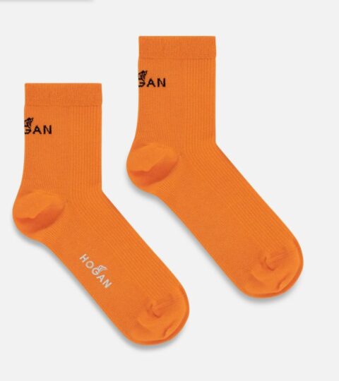 Damen Hogan Socken & Strumpfe | Einfarbige Socken Orange