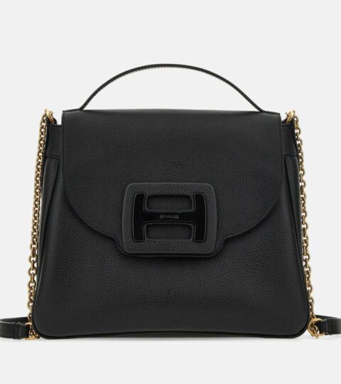 Damen Hogan Tragetaschen | Messenger Hogan H-Bag Schwarz