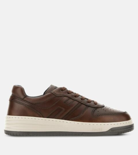 Herren Hogan Flat Sneaker | Sneakers Hogan H630 Braun