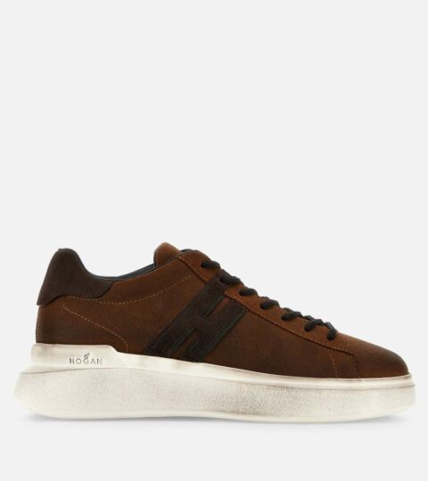 Herren Hogan Chunky Sneakers | Sneakers Hogan H580 Braun