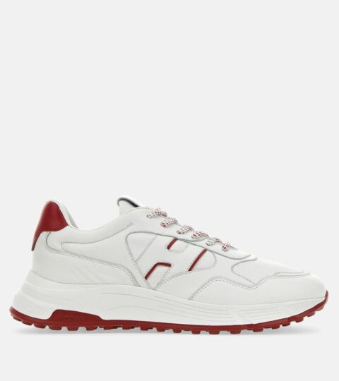 Herren Hogan Chunky Sneakers | Hogan Hyperlight Weiss/ Rot