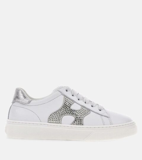 Junior Hogan Junior | Sneakers Hogan H365 Silber/ Weiss