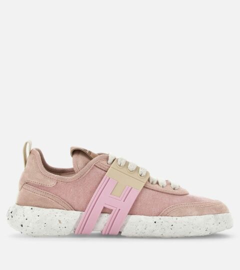 Damen Hogan Flat Sneaker | Sneakers Hogan-3R Rosa