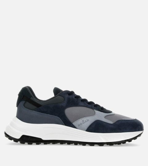 Herren Hogan Sporty Sneaker | Hogan Hyperlight Blau/ Grau/ Schwarz