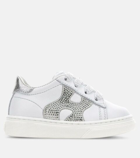 Junior Hogan Erste Schritte | Sneakers Hogan H365 Silber/ Weiss