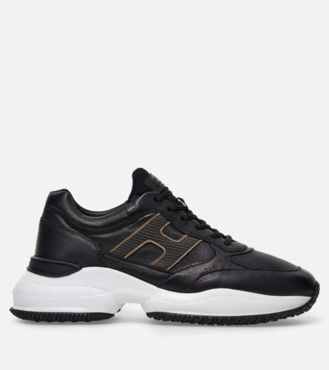 Herren Hogan Chunky Sneakers | Sneakers Hogan Interaction Schwarz