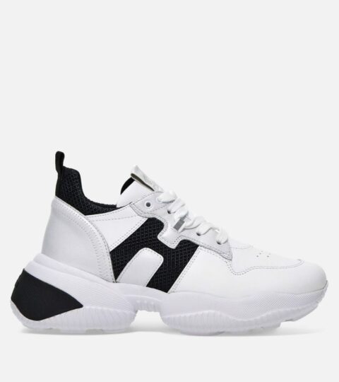 Damen Hogan Chunky Sneakers | Sneakers Hogan Interaction Weiss/ Schwarz