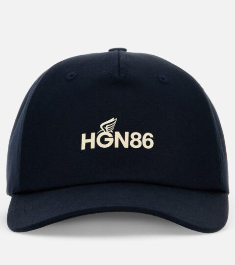 Herren Hogan Accessoires | Cap Mit Visier Blau