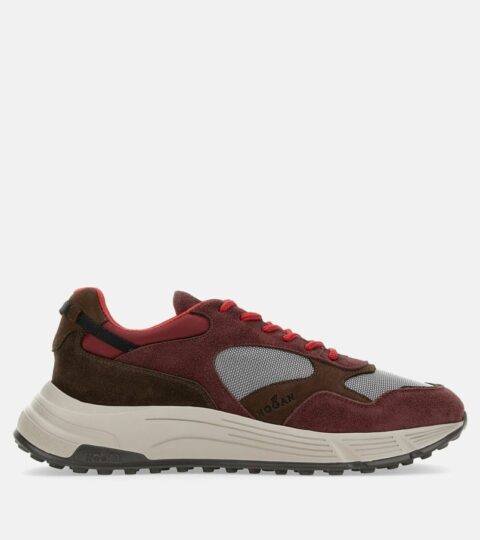 Herren Hogan Sporty Sneaker | Hogan Hyperlight Bordeaux/ Braun/ Grau