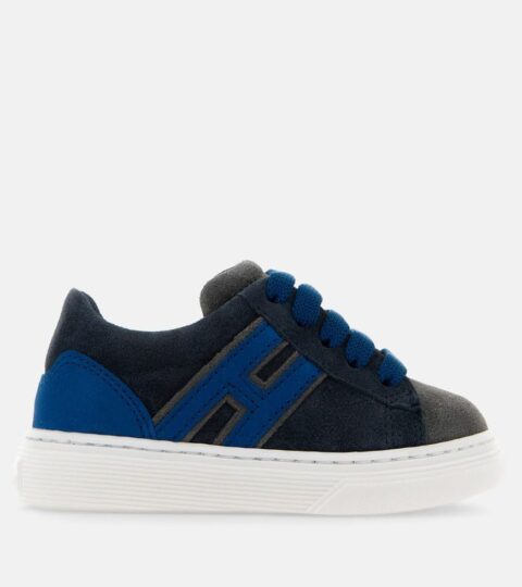 Junior Hogan Erste Schritte | Sneakers Hogan H365 Blau/ Grau