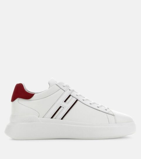 Herren Hogan Chunky Sneakers | Sneakers Hogan H580 Weiss/ Rosa/ Schwarz