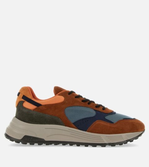 Herren Hogan Sporty Sneaker | Hogan Hyperlight Orange/ Blau/ Grun