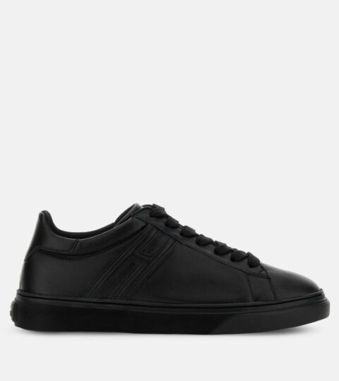 Herren Hogan Flat Sneaker | Sneakers Hogan H365 Schwarz