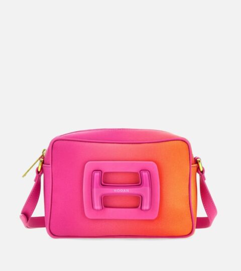 Damen Hogan Minitaschen | Camera Bag Hogan H-Bag Rosa/ Orange