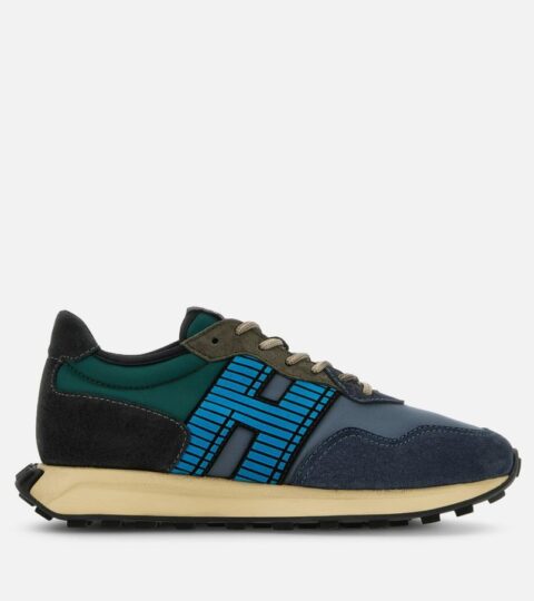 Herren Hogan Sporty Sneaker | Sneakers Hogan H601 Blau