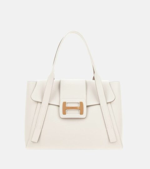 Damen Hogan Tragetaschen | Shopping Hogan H-Bag Elfenbein