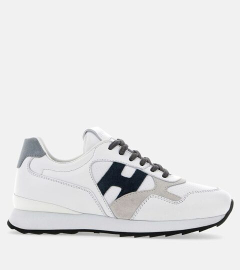 Junior Hogan Junior | Sneakers Hogan R261 Weiss/ Grau/ Blau