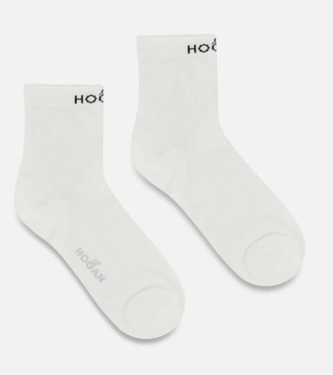 Damen Hogan Socken & Strumpfe | Einfarbige Socken Weiss