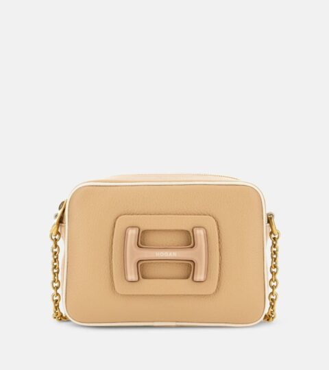 Damen Hogan Minitaschen | Camera Bag Hogan H-Bag Beige