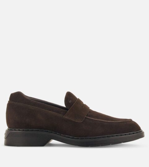 Herren Hogan Schnurschuhe & Loafers | Loafers Hogan H576 Braun