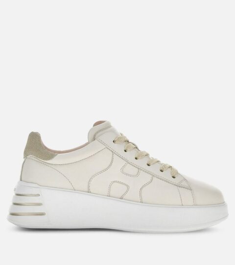 Damen Hogan Chunky Sneakers | Sneakers Hogan Rebel Elfenbein